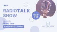 Radio Talk Show Facebook event cover Image Preview