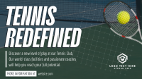 Tennis Club Registration Animation Preview