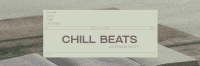 Minimal Chill Music Listening Party Twitter Header Design