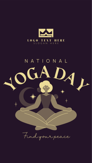 National Yoga Day Instagram reel