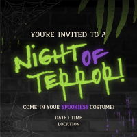 Spooky Halloween Party Instagram Post Preview