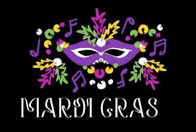 Mardi Gras Showstopper Pinterest board cover Image Preview