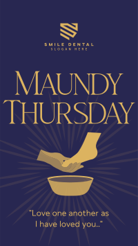 Maundy Thursday Facebook story Image Preview