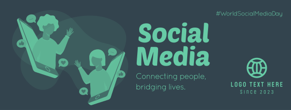 Bridging Lives Facebook Cover Design Image Preview