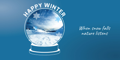 Snow Globe Twitter Post Image Preview