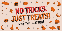 Trick or Treat Sale Twitter post Image Preview