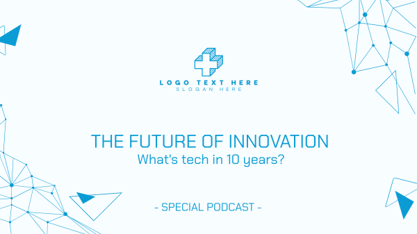Technology Podcast Facebook Event Cover Design Image Preview