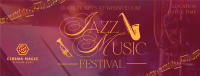 Modern Nostalgia Jazz Day Facebook cover Image Preview