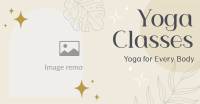 Modern Yoga Class For Every Body Facebook ad Image Preview