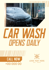 Car Wash Detailing Poster Image Preview