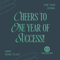 Business Anniversary Instagram Post Preview