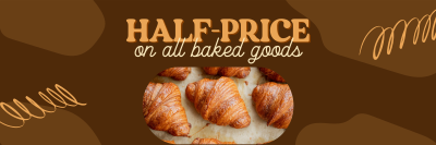 Bake Sale Promo Twitter header (cover) Image Preview