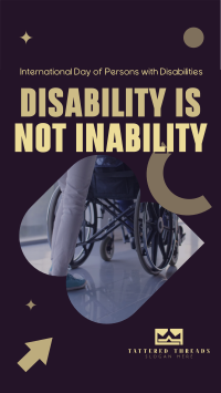 Disability Awareness TikTok Video Image Preview