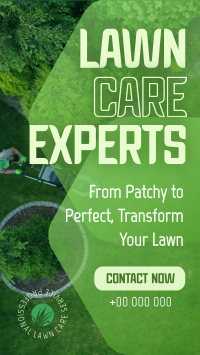 Lawn Care Experts TikTok Video Image Preview