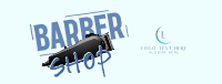 Grunge Barber Shop Services Facebook Cover Design