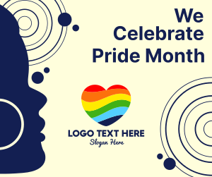 We Celebrate Pride Month Facebook post