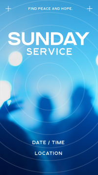 Sunday Service Instagram Story Preview