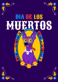 Day of the Dead Chupacabra Poster Image Preview