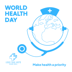 World Health Priority Day Instagram post