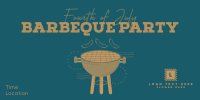 Come at Our 4th of July BBQ Party  Twitter post Image Preview