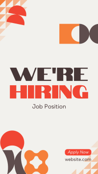 Corporate Job Hiring TikTok video Image Preview