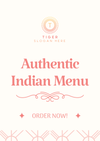 Authentic Indian Flyer Image Preview