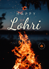 Lohri Fire Flyer Image Preview