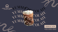 Say it with chocolate Facebook event cover Image Preview