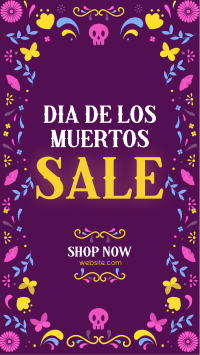 Floral Picado Sale Facebook story Image Preview