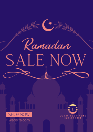 Ramadan Mosque Sale Poster Image Preview
