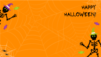 Cute Trick or Treat Zoom background Image Preview