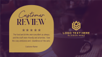 Simple Cafe Testimonial Animation Preview