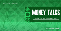 Money Talks Podcast Facebook Ad Design