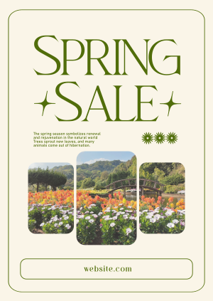 Spring Time Sale Poster Image Preview