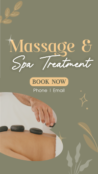 Massage and Spa Wellness YouTube short Image Preview