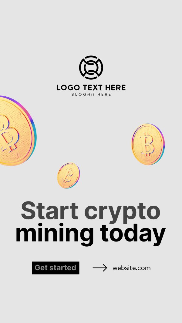 Crypto Journey Instagram Story Design Image Preview