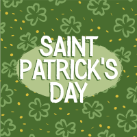 St. Patrick's Clovers Instagram Post Design
