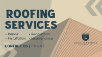 Expert Roofing Services Animation Image Preview