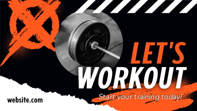 Start Gym Training Facebook event cover Image Preview