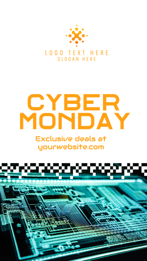 Cyber Monday Facebook story Image Preview