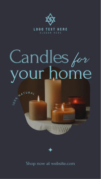 Aromatic Candles Facebook story Image Preview