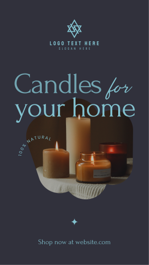 Aromatic Candles Facebook story Image Preview