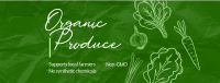 Organic Produce Facebook cover Image Preview