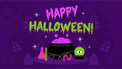 Dripping Halloween Potions Facebook event cover Image Preview