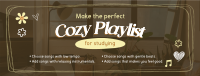 Cozy Comfy Music Facebook Cover Design