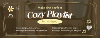 Cozy Comfy Music Facebook Cover Design