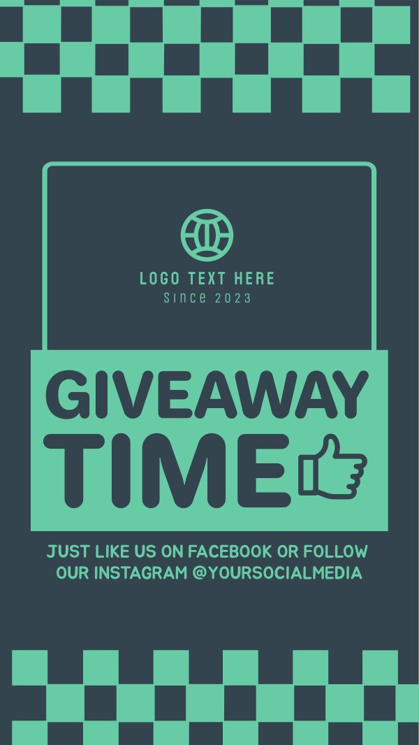 Giveaway Facebook Story Design Image Preview