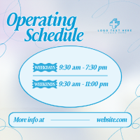 Soft Operating Hours Instagram Post Preview