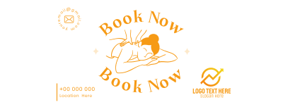 Massage Booking Facebook cover Image Preview