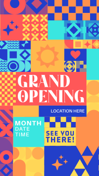 Grand Opening Blocks Facebook story Image Preview